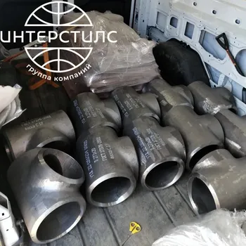Стальной тройник равнопроходной 76 мм 10 мм 09Г2С ГОСТ 17376-2001 купить в Тольятти